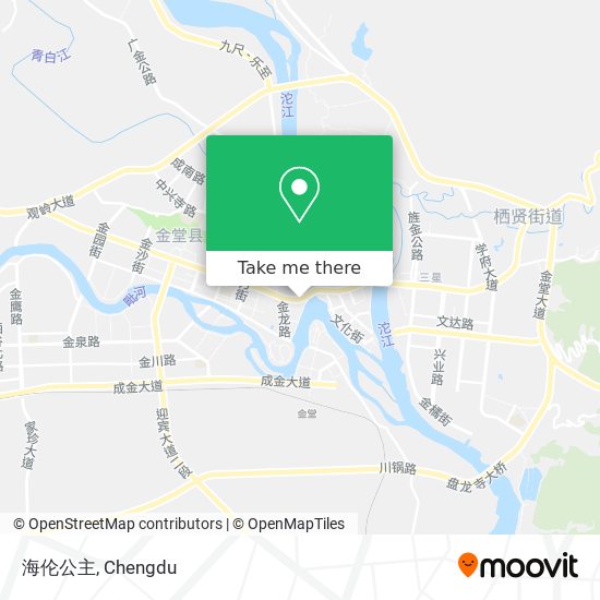 海伦公主 map