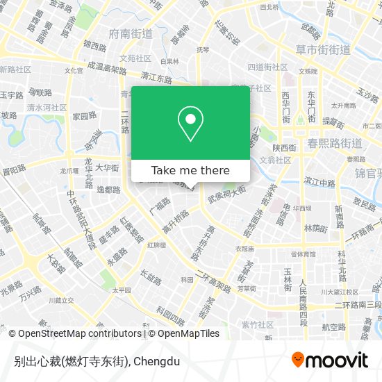 别出心裁(燃灯寺东街) map