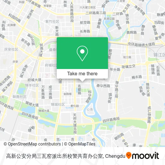 高新公安分局三瓦窑派出所校警共育办公室 map
