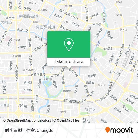 时尚造型工作室 map
