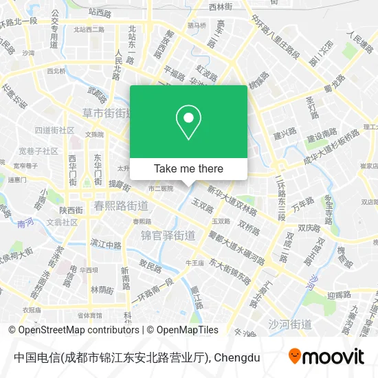 中国电信(成都市锦江东安北路营业厅) map