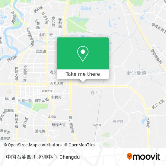 中国石油四川培训中心 map