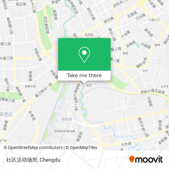 社区活动场所 map