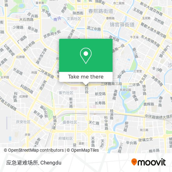 应急避难场所 map