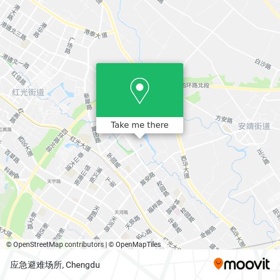 应急避难场所 map