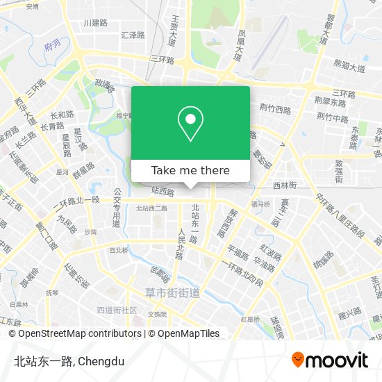 北站东一路 map