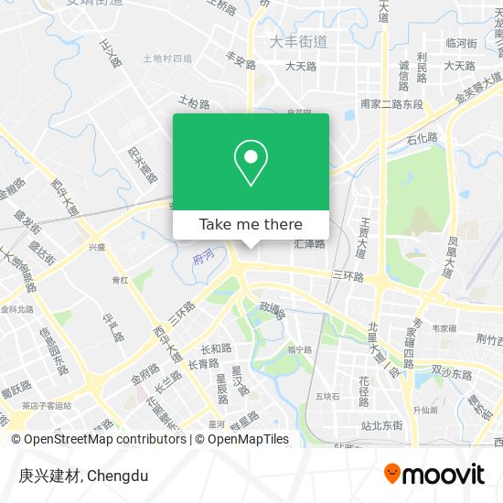 庚兴建材 map