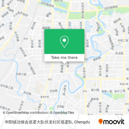 华阳镇治保会巡逻大队伏龙社区巡逻队 map