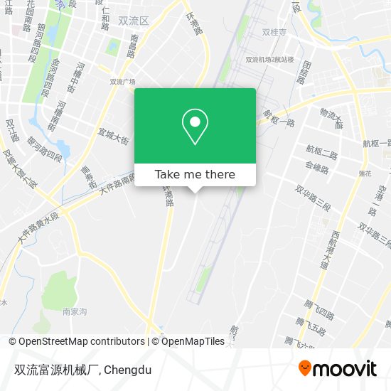 双流富源机械厂 map