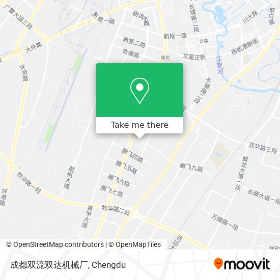成都双流双达机械厂 map