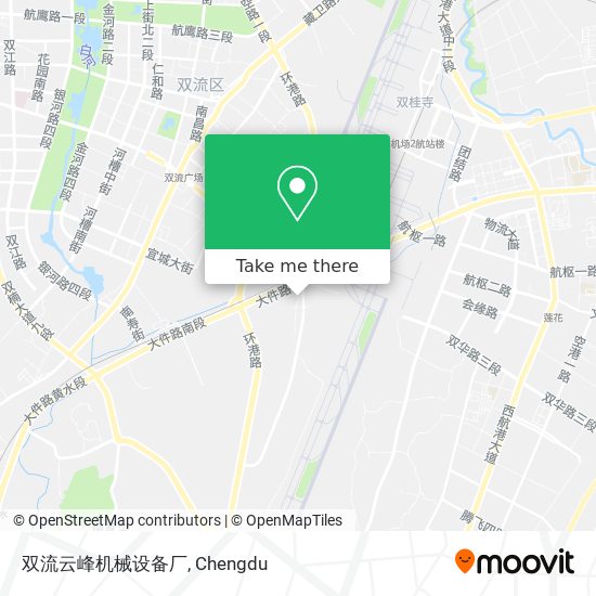 双流云峰机械设备厂 map