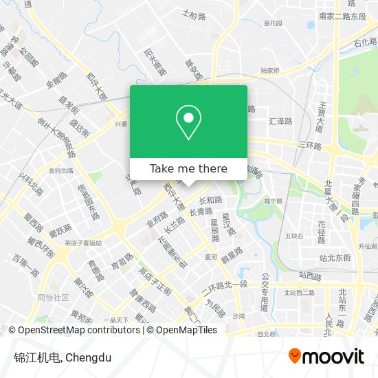 锦江机电 map