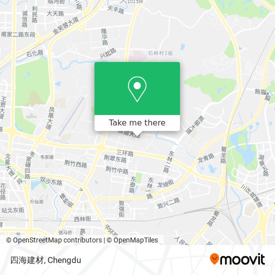 四海建材 map