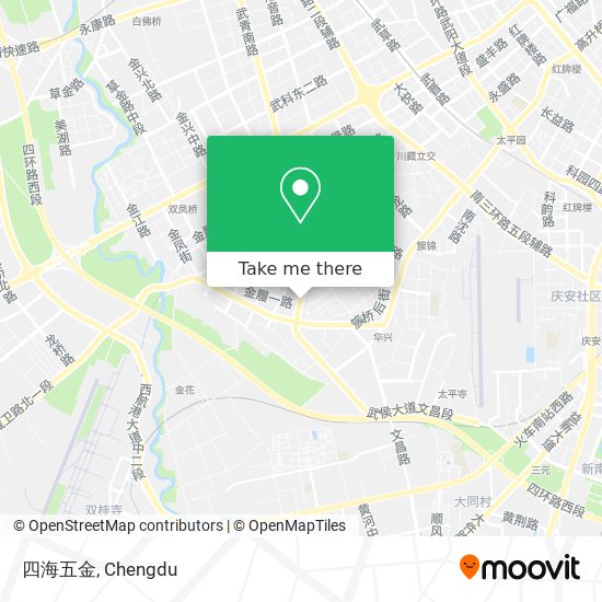 四海五金 map