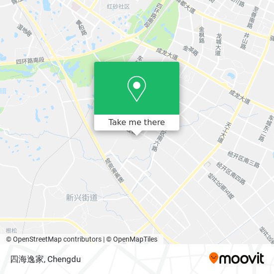 四海逸家 map