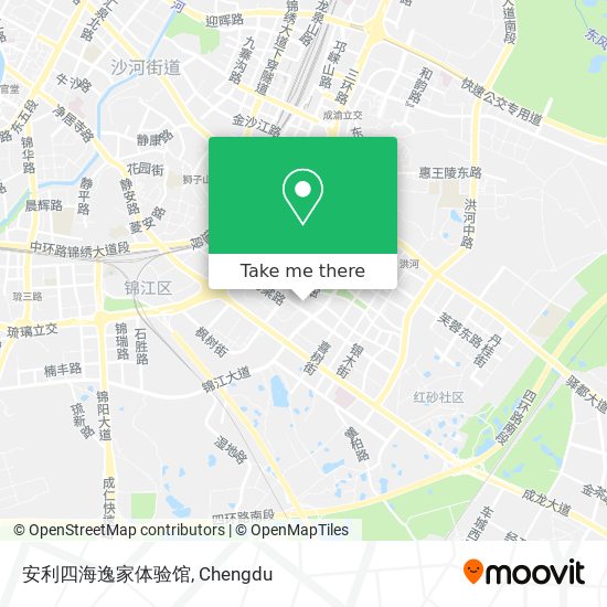 安利四海逸家体验馆 map