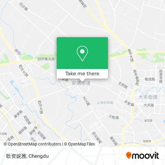 歌资妮雅 map