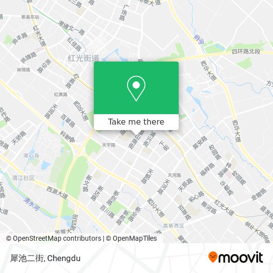 犀池二街 map