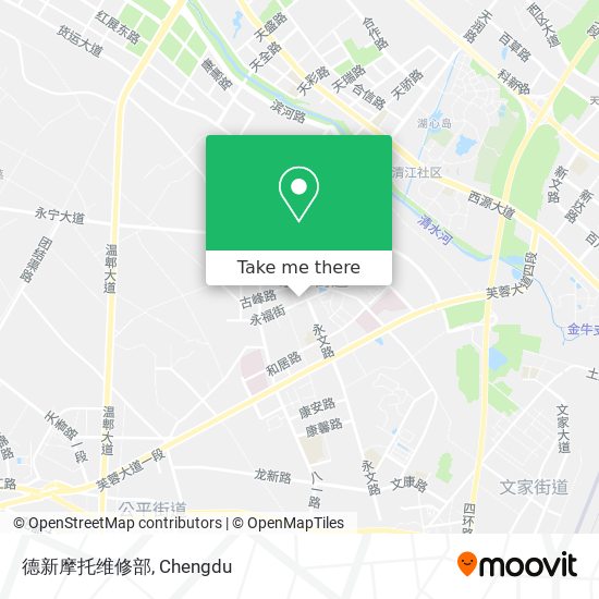 德新摩托维修部 map