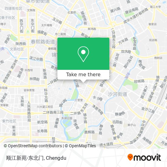 顺江新苑-东北门 map