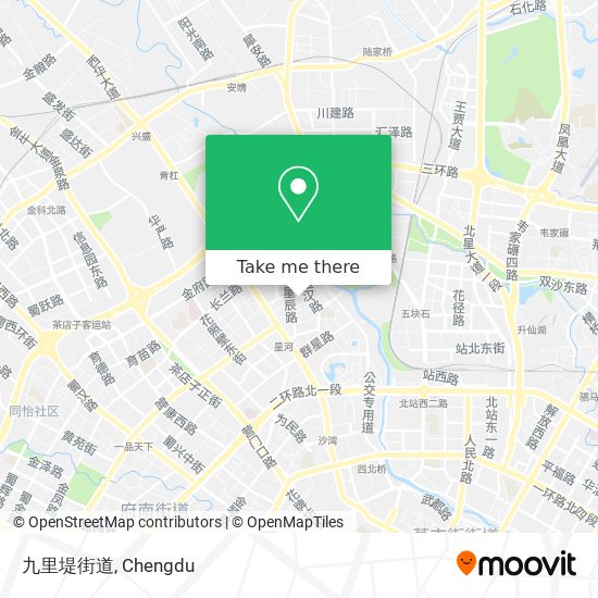 九里堤街道 map