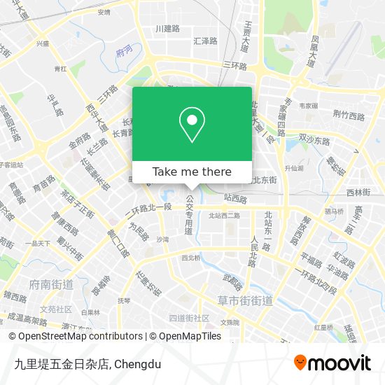 九里堤五金日杂店 map