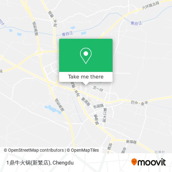 1鼎牛火锅(新繁店) map