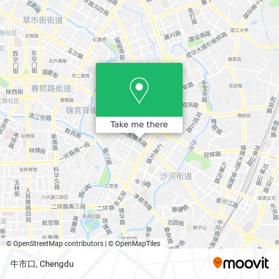 牛市口 map