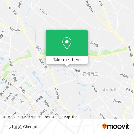 土刀理发 map