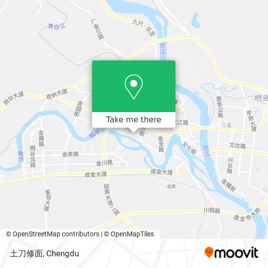 土刀修面 map