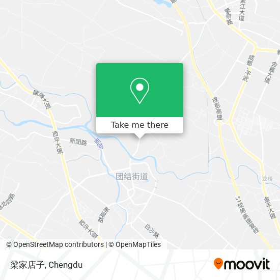 梁家店子 map