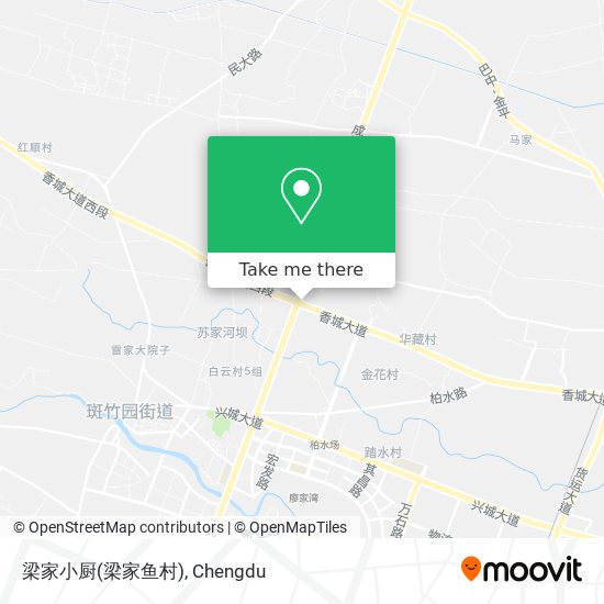梁家小厨(梁家鱼村) map