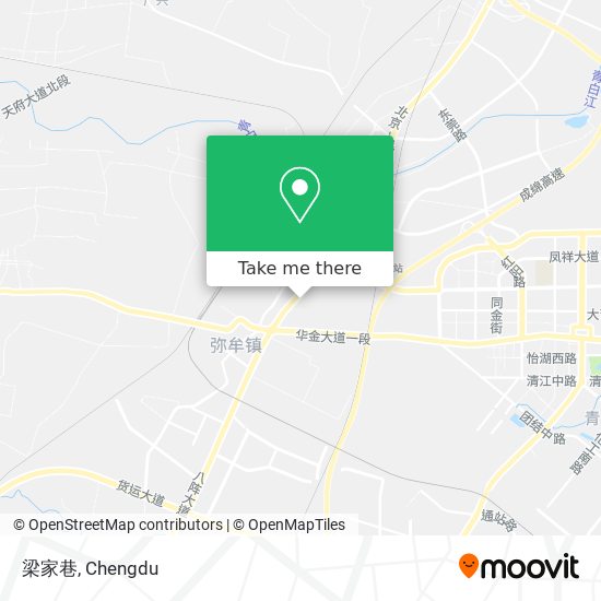 梁家巷 map