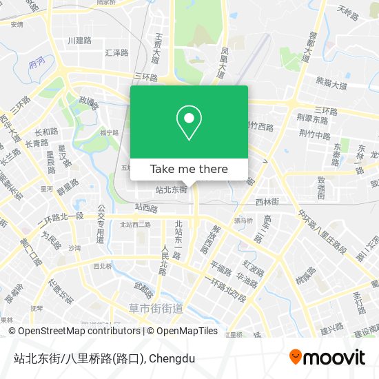 站北东街/八里桥路(路口) map