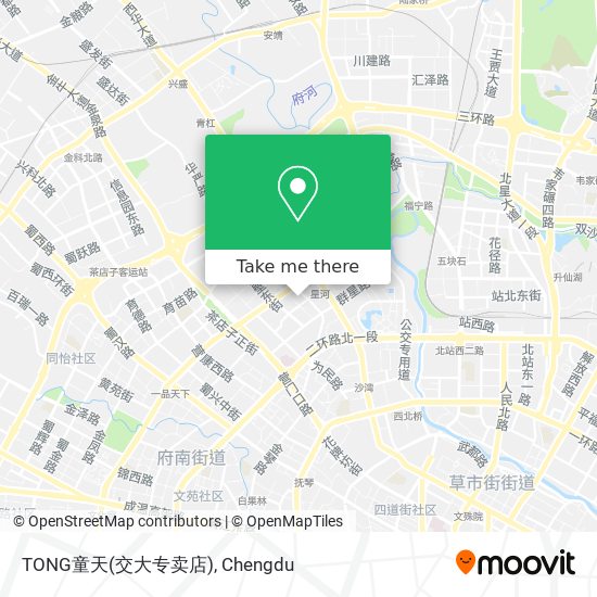 TONG童天(交大专卖店) map