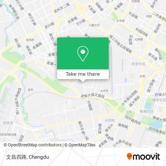 文昌四路 map
