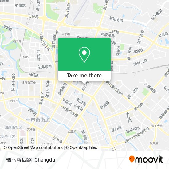 驷马桥四路 map