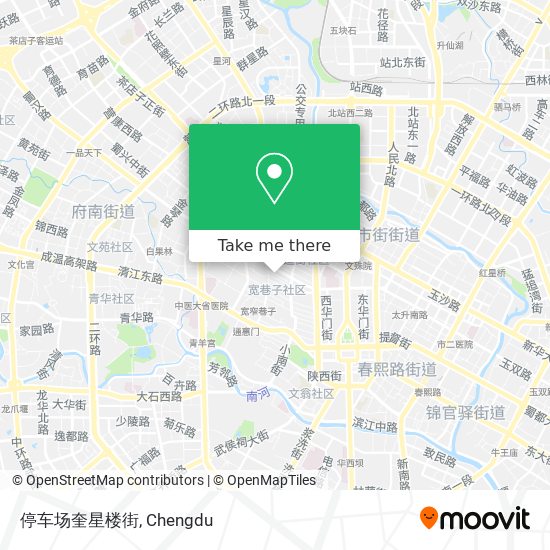 停车场奎星楼街 map
