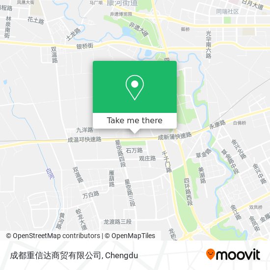 成都重信达商贸有限公司 map