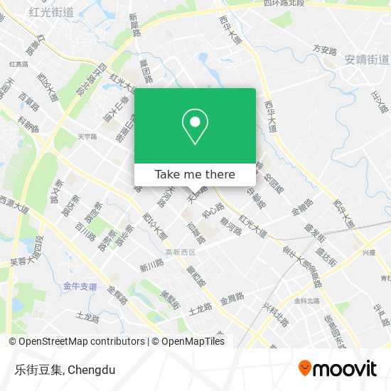 乐街豆集 map