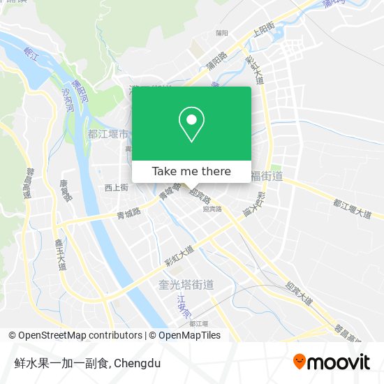鲜水果一加一副食 map