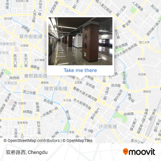 双桥路西 map