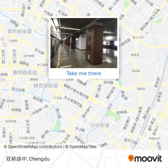 双桥路中 map
