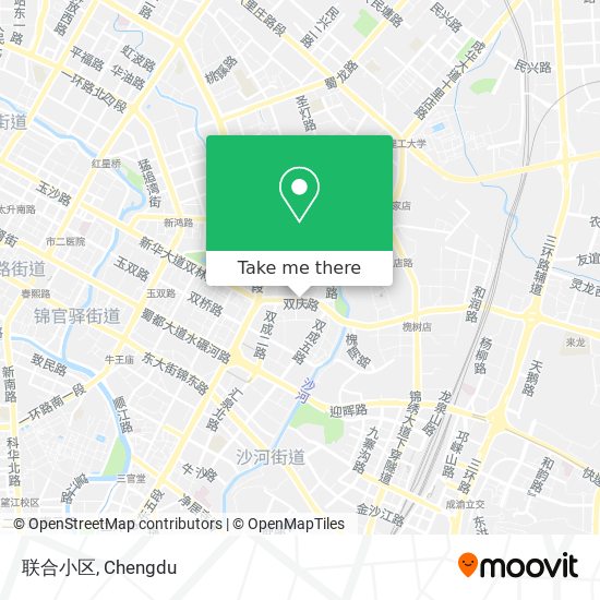 联合小区 map