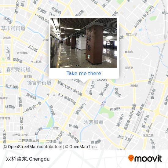 双桥路东 map