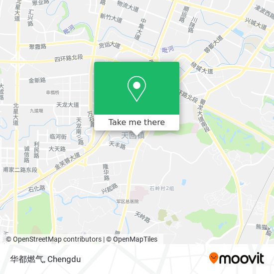 华都燃气 map