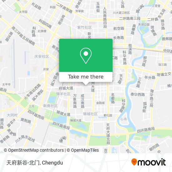 天府新谷-北门 map