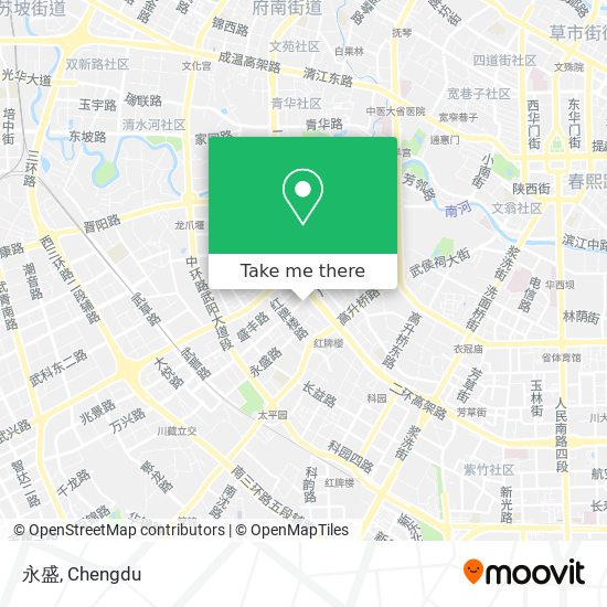 永盛 map