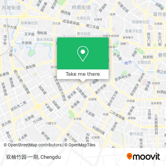 双楠竹园-一期 map