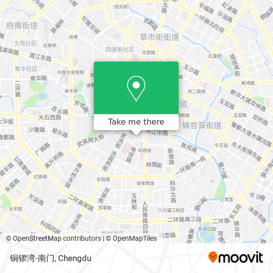 铜锣湾-南门 map
